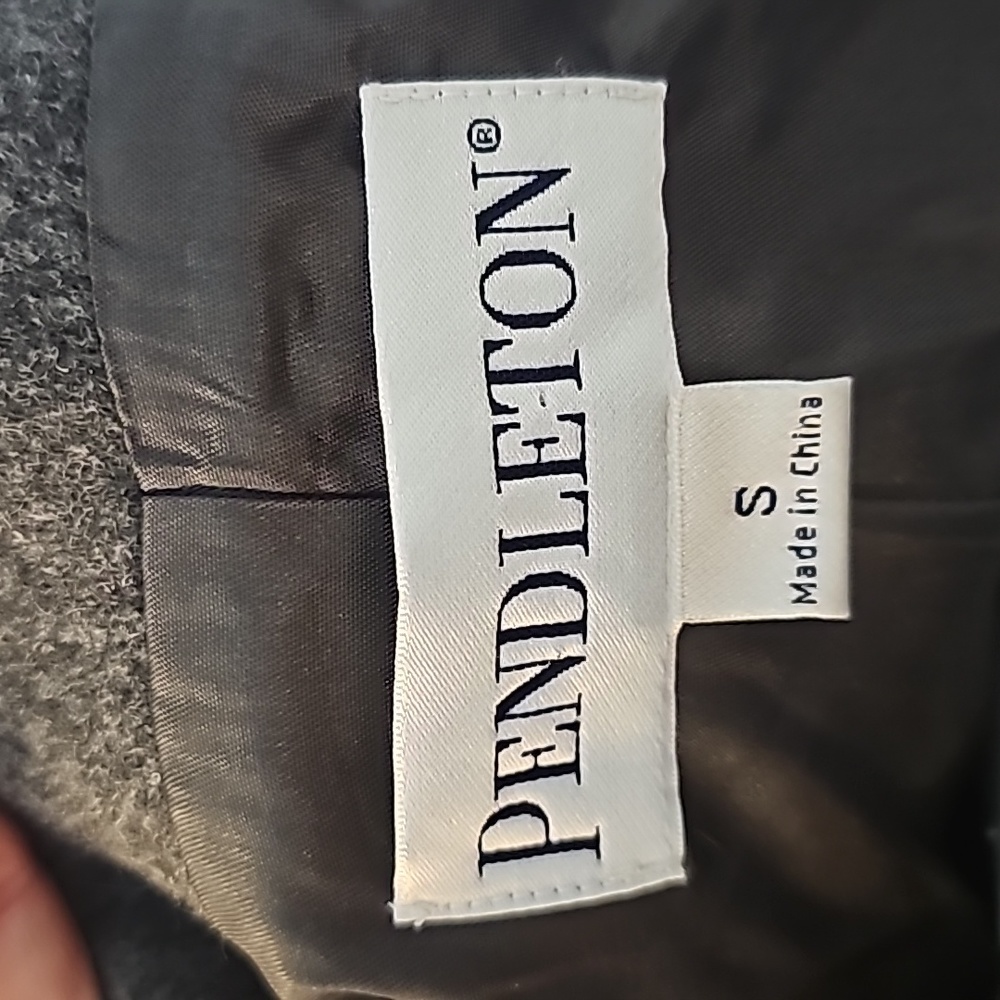 Pendleton Size Small Gray Wool Jacket - image 5